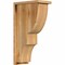 Ekena Millwork Ridgewood Rough Sawn Corbel w/Backplate, Western Red Cedar, 8"W x 14"D x 26"H COR08X14X26RID01RWR - alternate 1